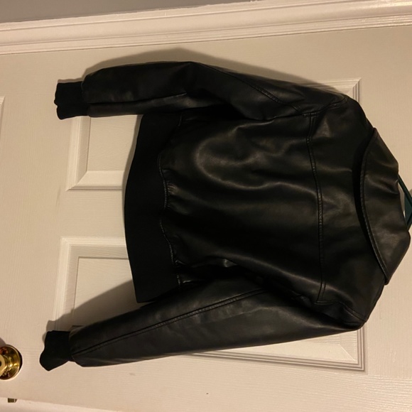 Dynamite pleather bomber jacket - Picture 2 of 3